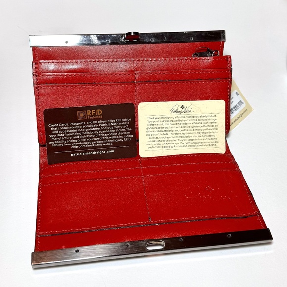 PATRICIA NASH Tooled Leather Cauchy Wallet - Picture 6 of 9